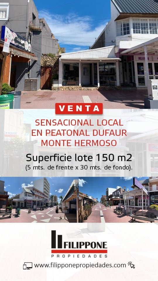 Terreno en Venta en Dufaur 144, Centro, Monte Hermoso - Bahía Blanca Propiedades | SITIO OFICIAL l