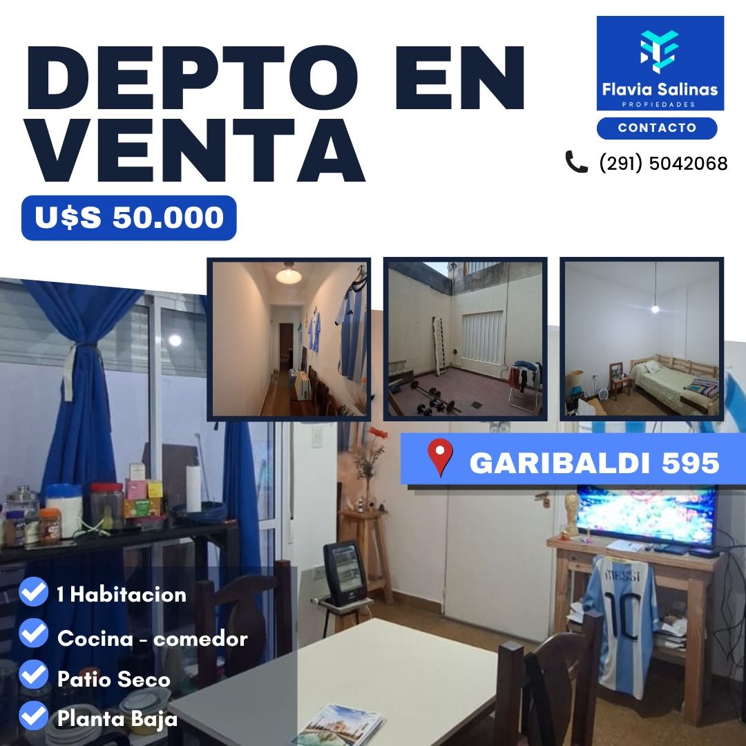 Departamento en Venta en Garibaldi 595, Villa Mitre, Bahía Blanca - Bahía Blanca Propiedades | SITIO OFICIAL l