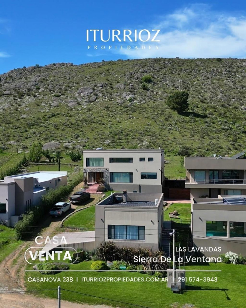 Casa en Venta en Las Lavandas 1, El Mirador, Sierra de  la Ventana - Bahía Blanca Propiedades | SITIO OFICIAL l