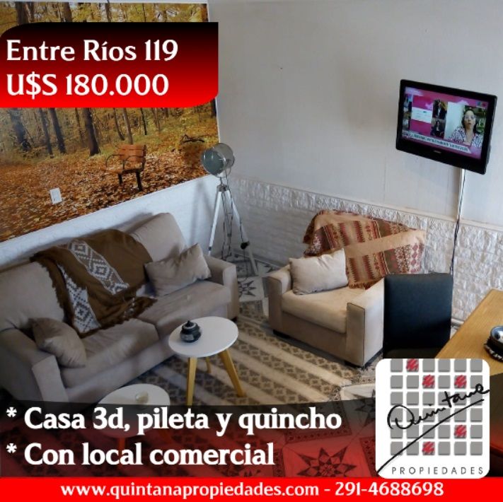 Casa en Venta en Entre Rios 119, Pacifico, Bahía Blanca - Bahía Blanca Propiedades | SITIO OFICIAL l