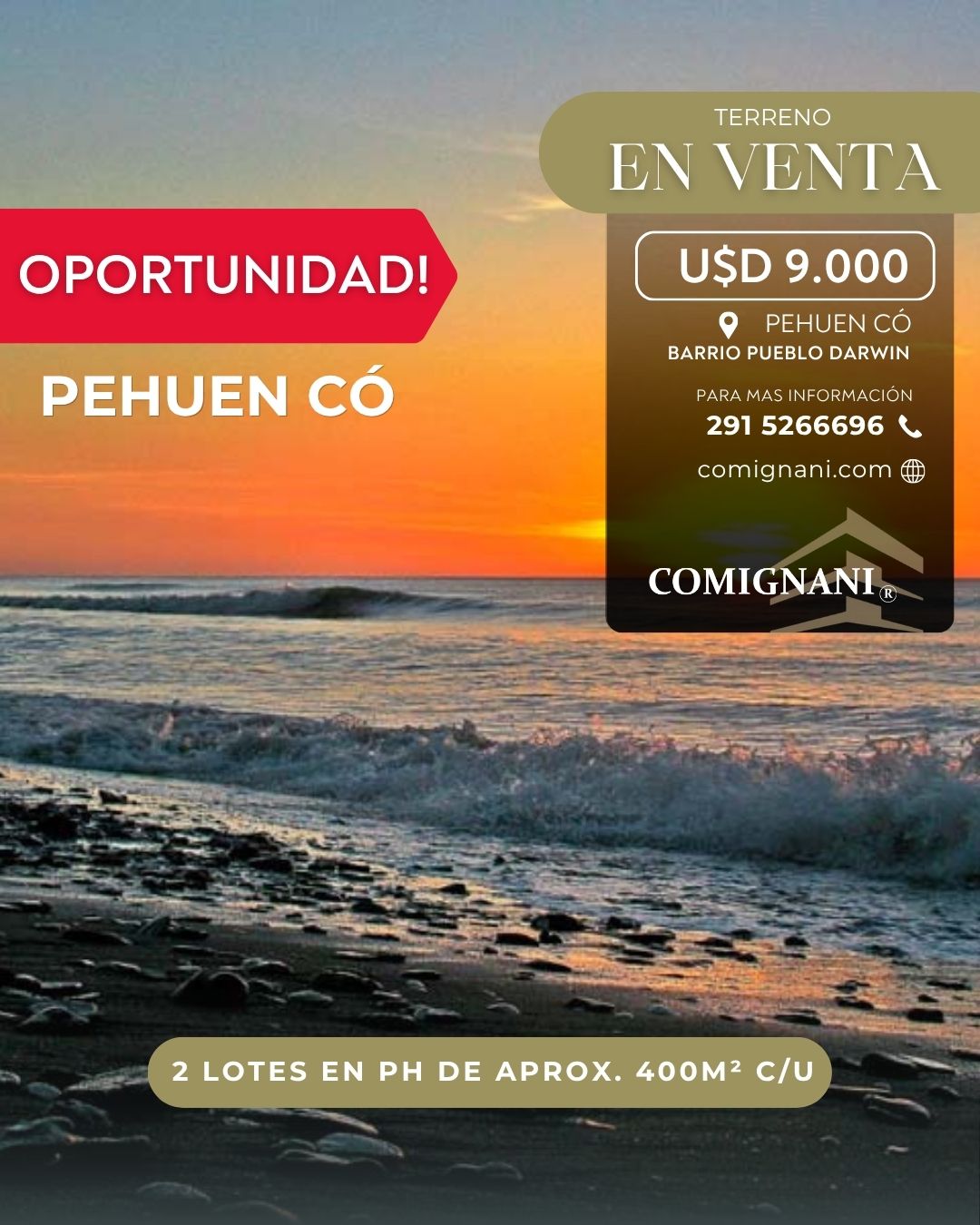 Terreno en Venta  Pueblo Darwin, Pehuen Co - Bahía Blanca Propiedades | SITIO OFICIAL l