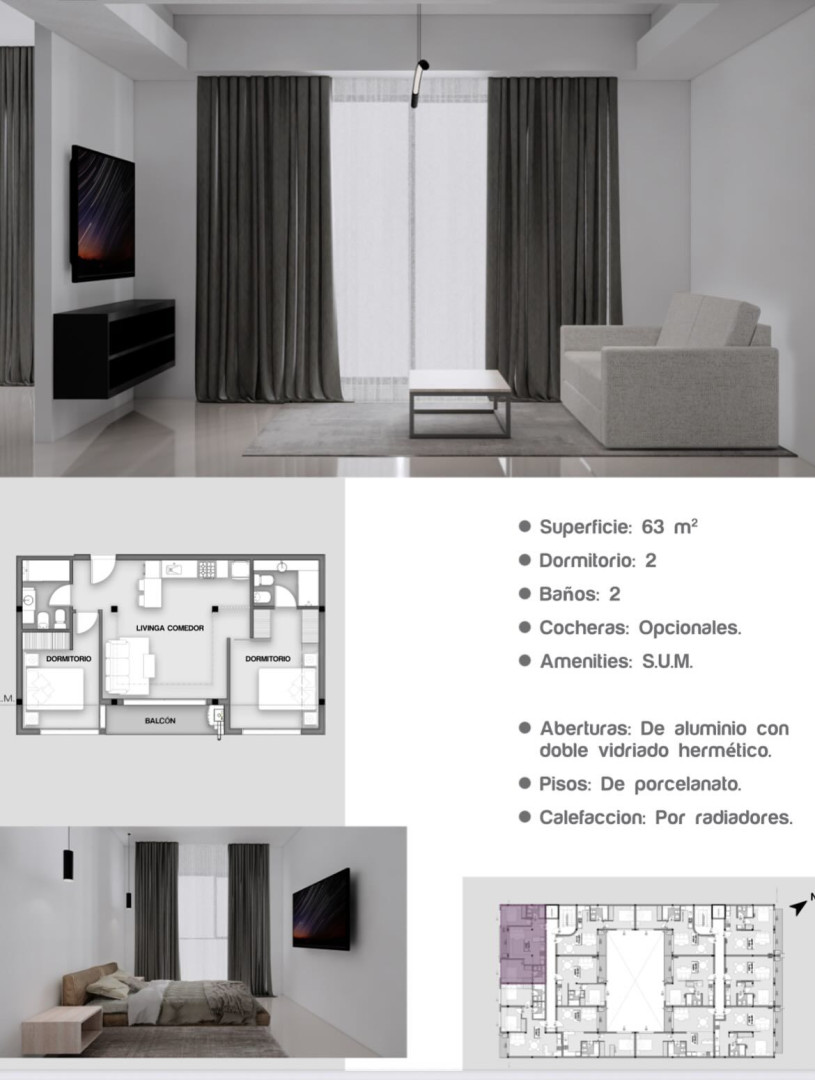 Departamento en Venta en VIEYTES 1040 , Pacifico, Bahía Blanca - Bahía Blanca Propiedades | SITIO OFICIAL l