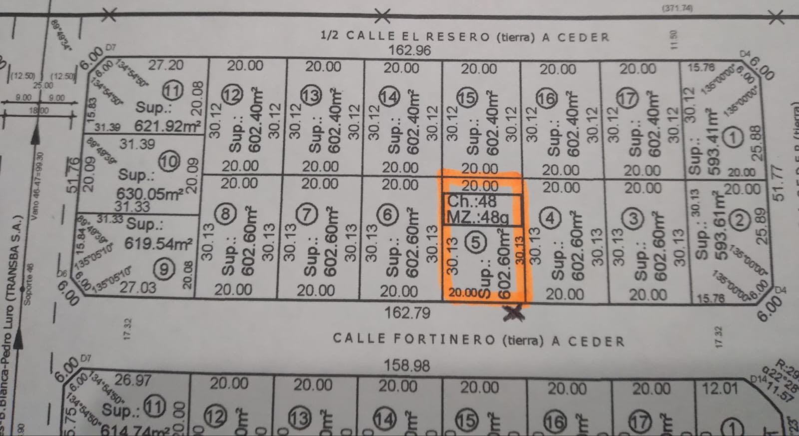 Terreno en Venta en FORTINEROS Y SATTI , La Cañada, Bahía Blanca - Bahía Blanca Propiedades | SITIO OFICIAL l