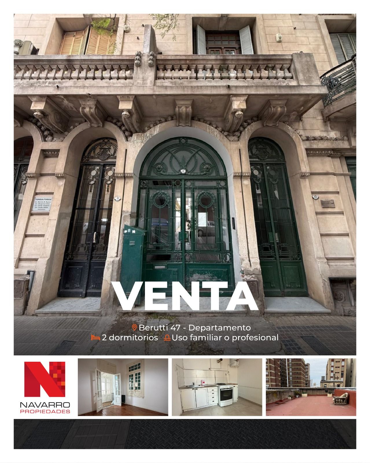 Departamento en Venta en Beruti 47 , Macrocentro, Bahía Blanca - Bahía Blanca Propiedades | SITIO OFICIAL l