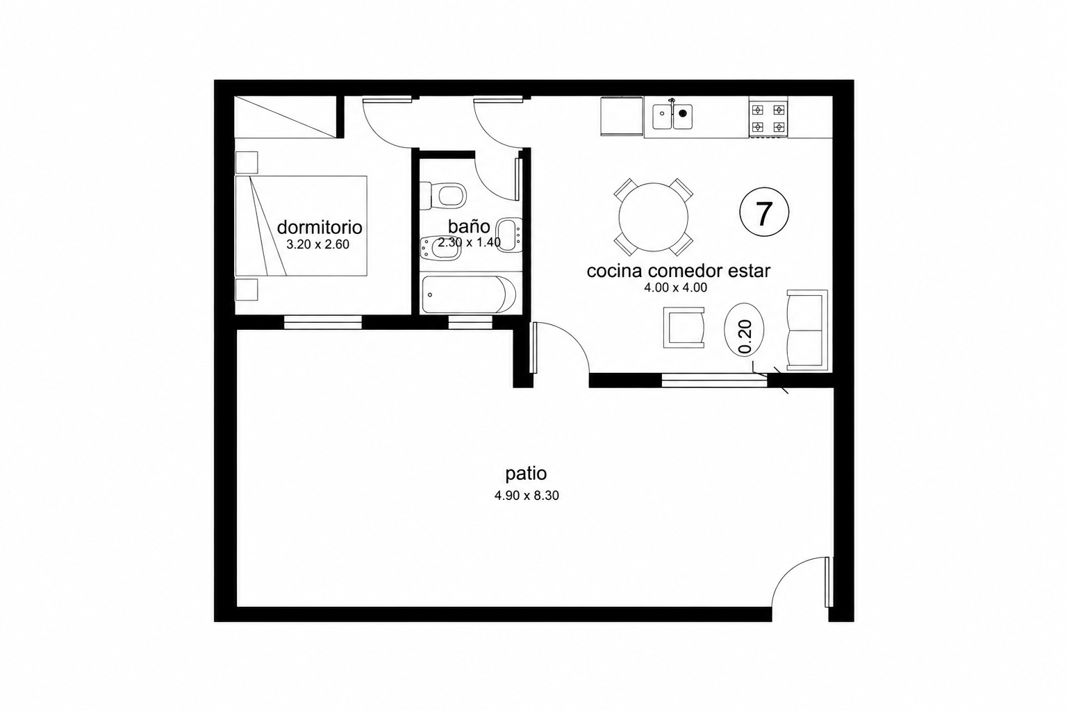 Departamento en Venta en Nicaragua 1451, Universitario, Bahía Blanca - Bahía Blanca Propiedades | SITIO OFICIAL l