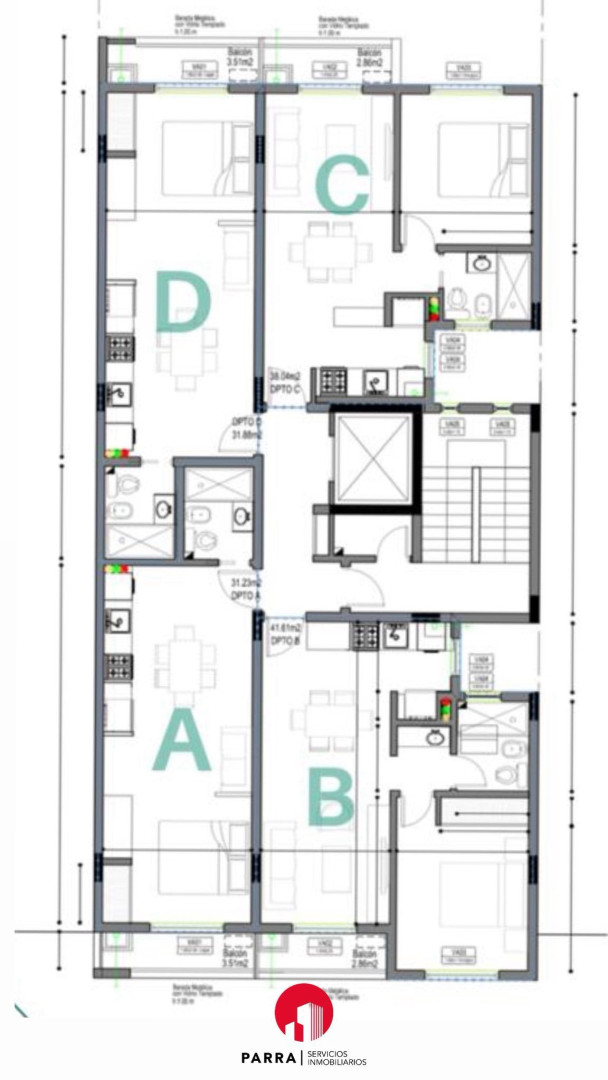 Departamento  - Fideicomiso en 19 De Mayo 243 , Centro, Bahía Blanca - Bahía Blanca Propiedades | SITIO OFICIAL l