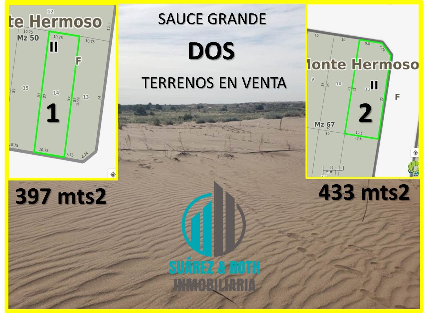 Terreno en Venta  El Sauce, Monte Hermoso - Bahía Blanca Propiedades | SITIO OFICIAL l
