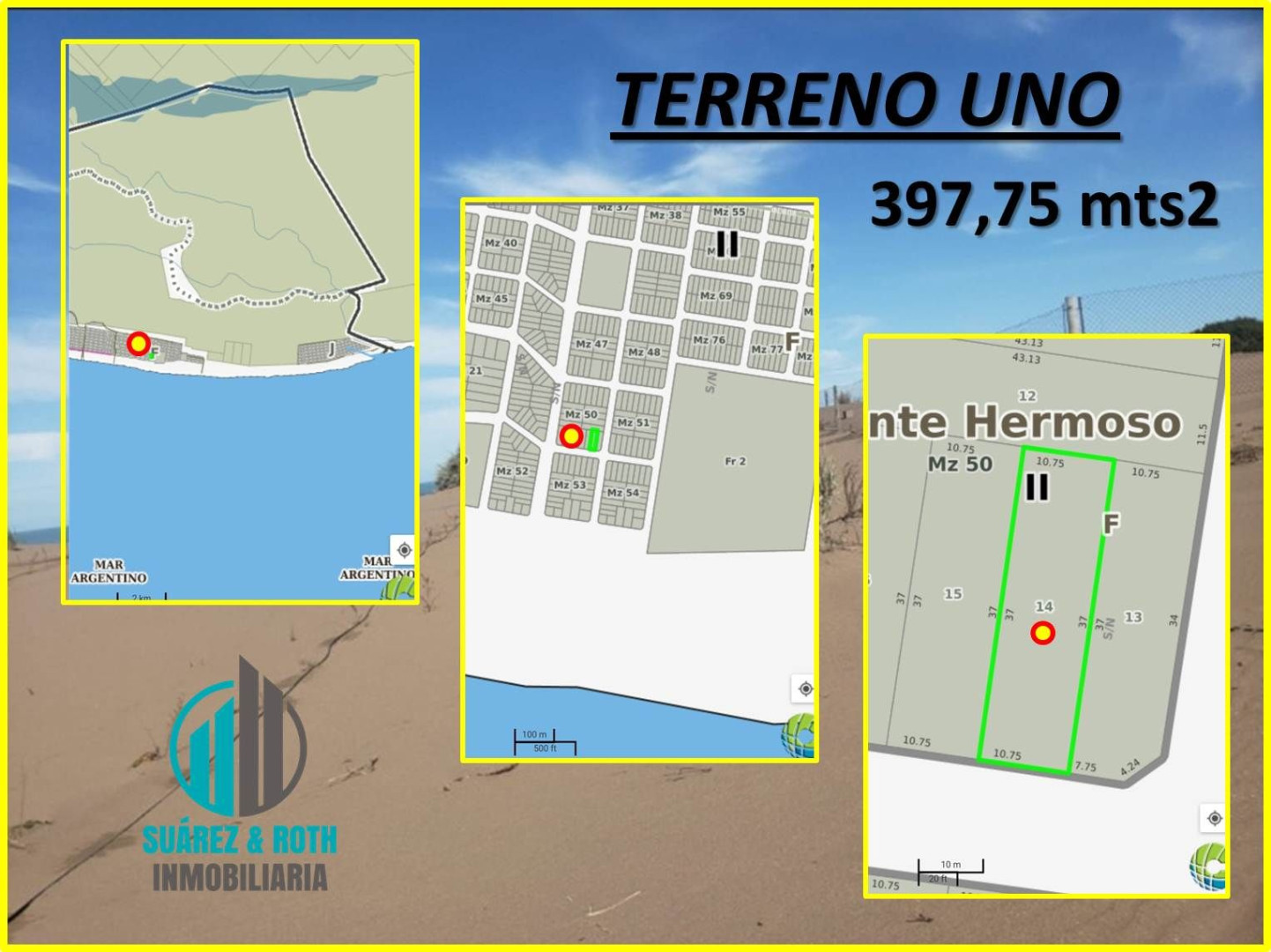 Terreno en Venta  El Sauce, Monte Hermoso - Bahía Blanca Propiedades | SITIO OFICIAL l