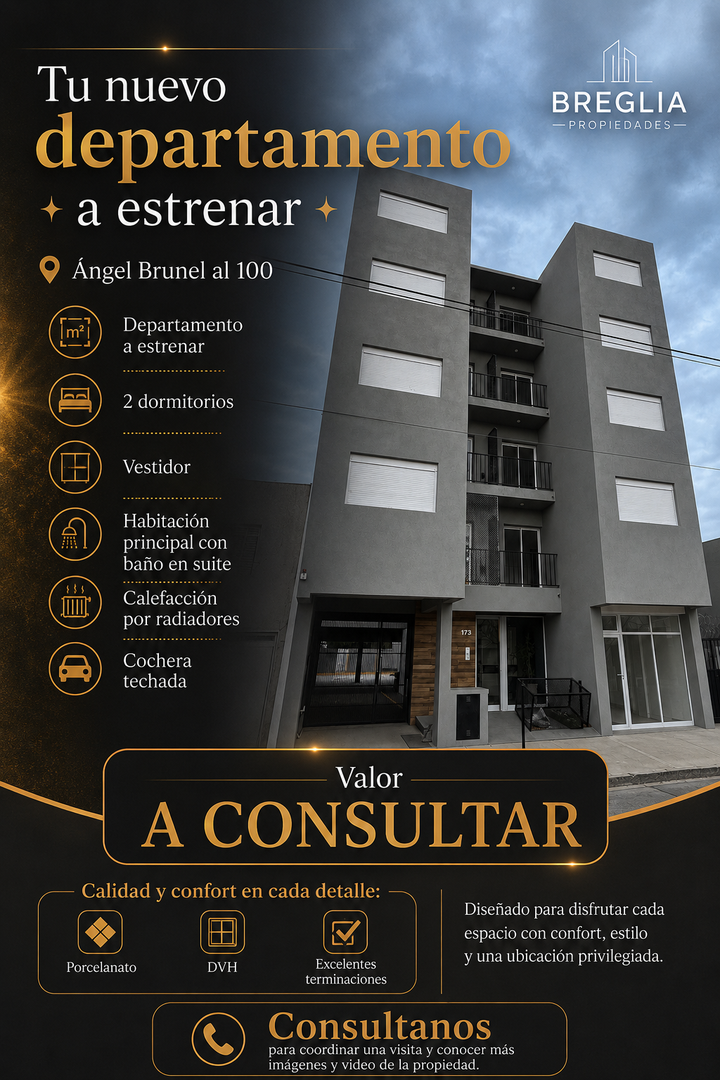 Departamento en Venta en Ángel Brunel 173, Centro, Bahía Blanca - Bahía Blanca Propiedades | SITIO OFICIAL l