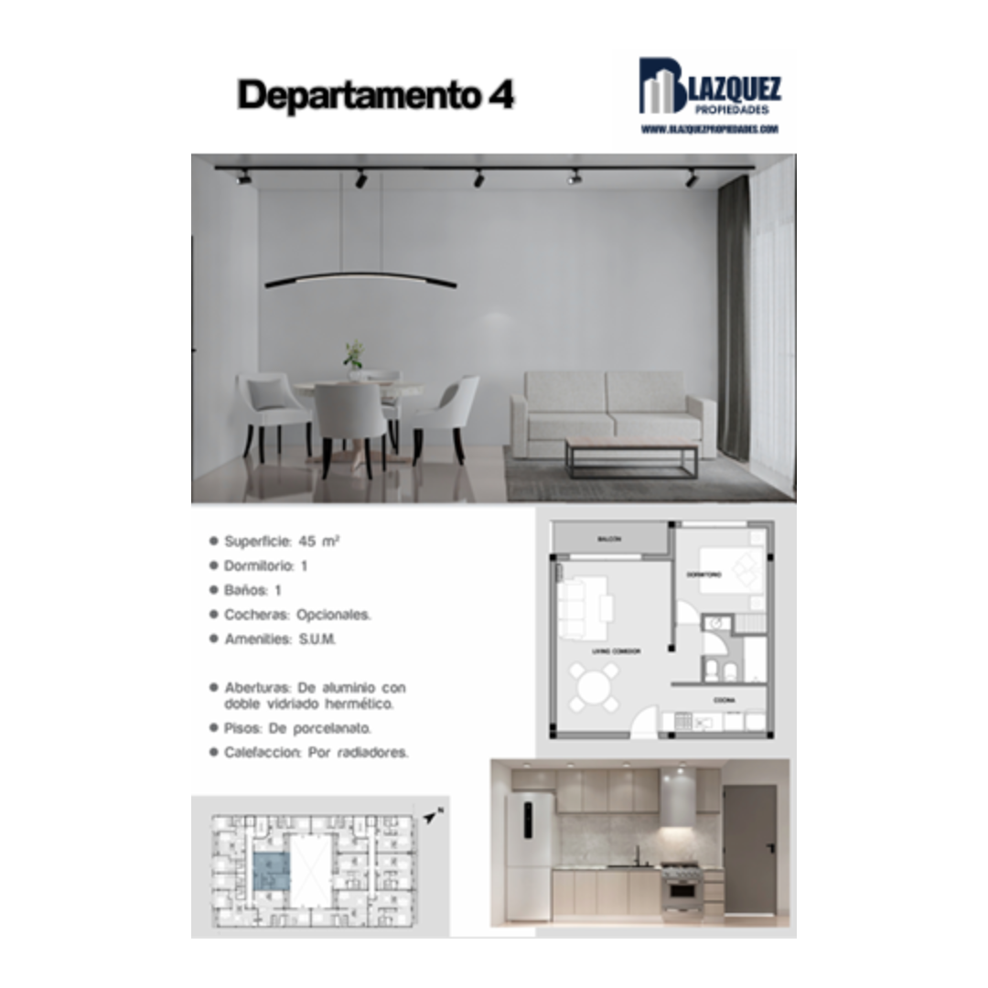 Departamento en Venta en VIEYTES 1045, Pacifico, Bahía Blanca - Bahía Blanca Propiedades | SITIO OFICIAL l