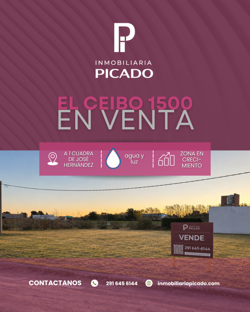Terreno en Venta en El Ceibo 1380, Villa Floresta, Bahía Blanca - Bahía Blanca Propiedades | SITIO OFICIAL l