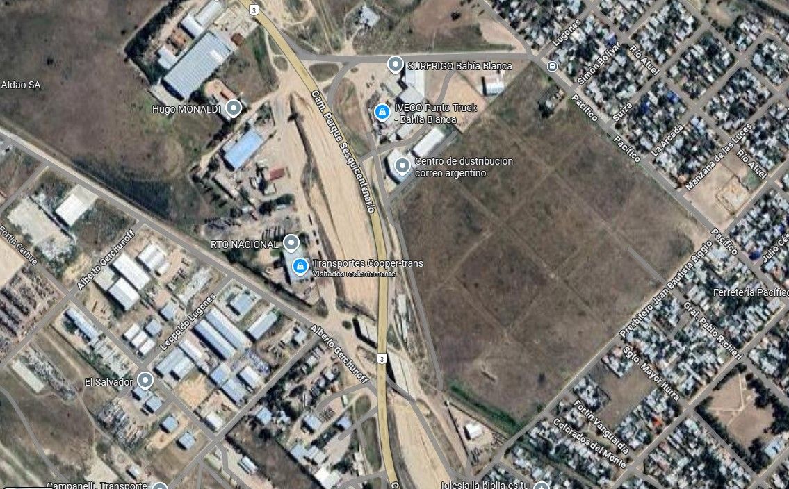 Terreno en Venta en RN3 Km 695,5, B8000 Bahía Blanca, Provincia De Buenos Aires, Parque Industrial, Bahía Blanca - Bahía Blanca Propiedades | SITIO OFICIAL l