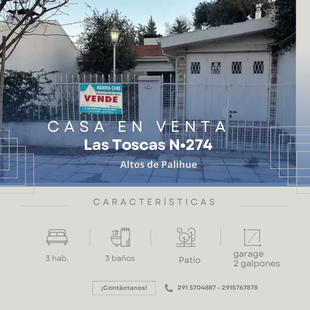 Casa en Venta en Las Toscas 274, Altos de Palihue, Bahía Blanca - Bahía Blanca Propiedades | SITIO OFICIAL l