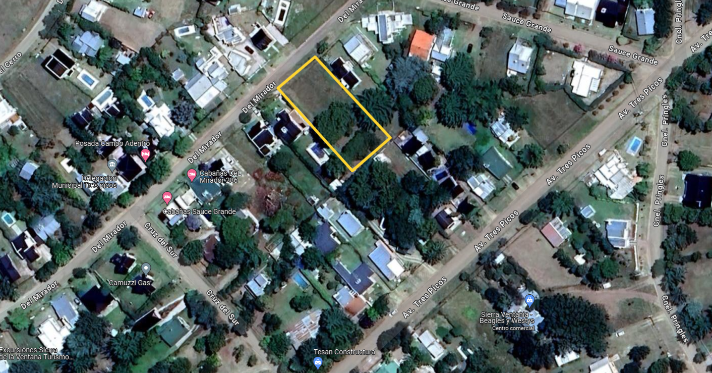 Terreno en Venta en Del Mirador 230, Villa Arcadia , Sierra de  la Ventana - Bahía Blanca Propiedades | SITIO OFICIAL l