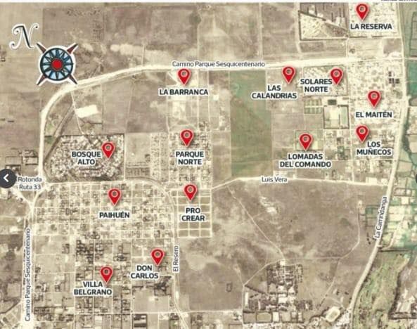Terreno en Venta en FORTINEROS Y SATTI , La Cañada, Bahía Blanca - Bahía Blanca Propiedades | SITIO OFICIAL l
