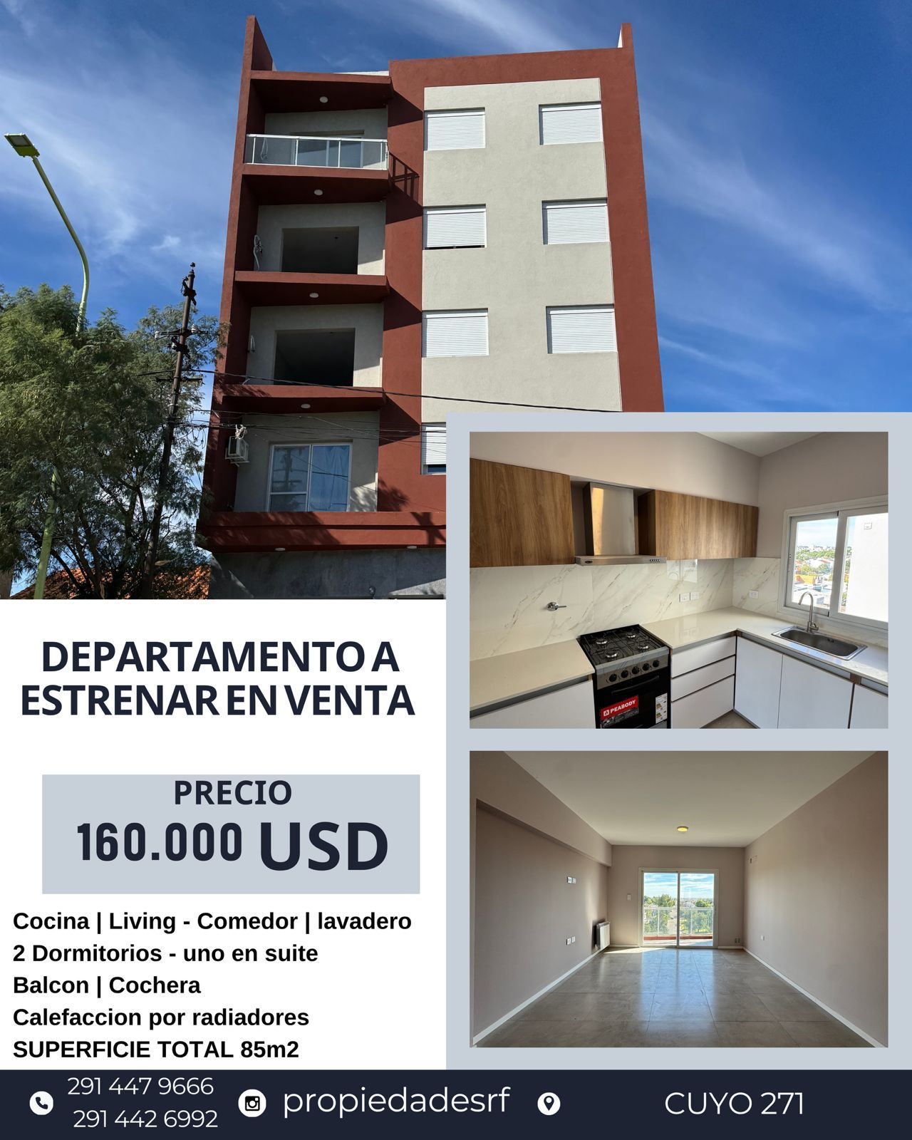 Departamento en Venta en CUYO 271, San Cayetano, Bahía Blanca - Bahía Blanca Propiedades | SITIO OFICIAL l