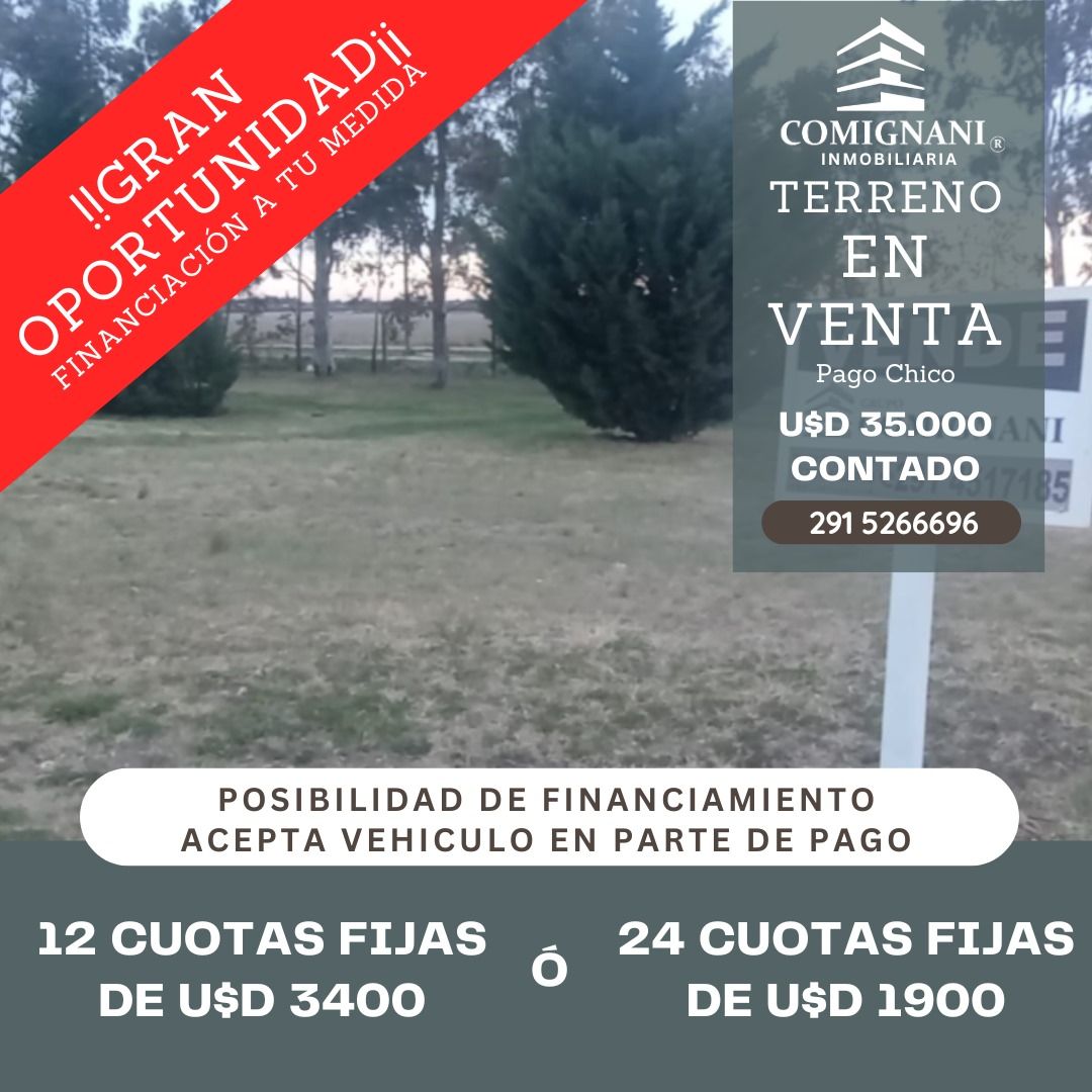 Terreno en Venta en Barrio Privado Pago Chico ,  Punta Alta - Bahía Blanca Propiedades | SITIO OFICIAL l