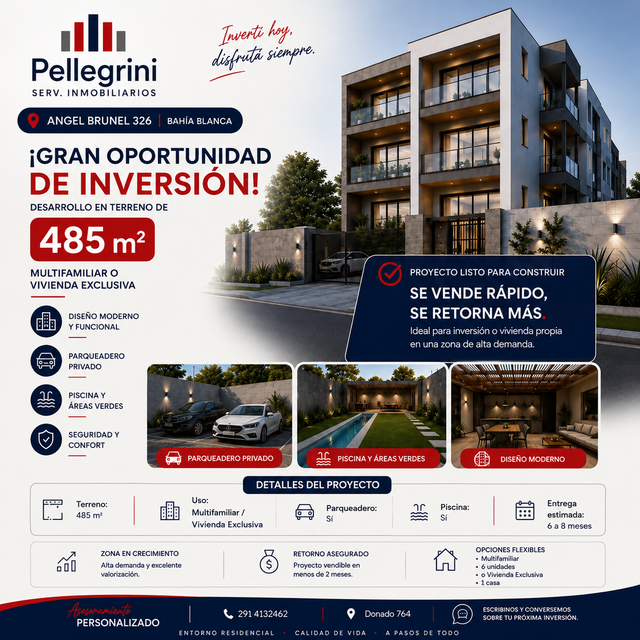 Terreno en Venta en Angel Brunel 326, Macrocentro, Bahía Blanca - Bahía Blanca Propiedades | SITIO OFICIAL l