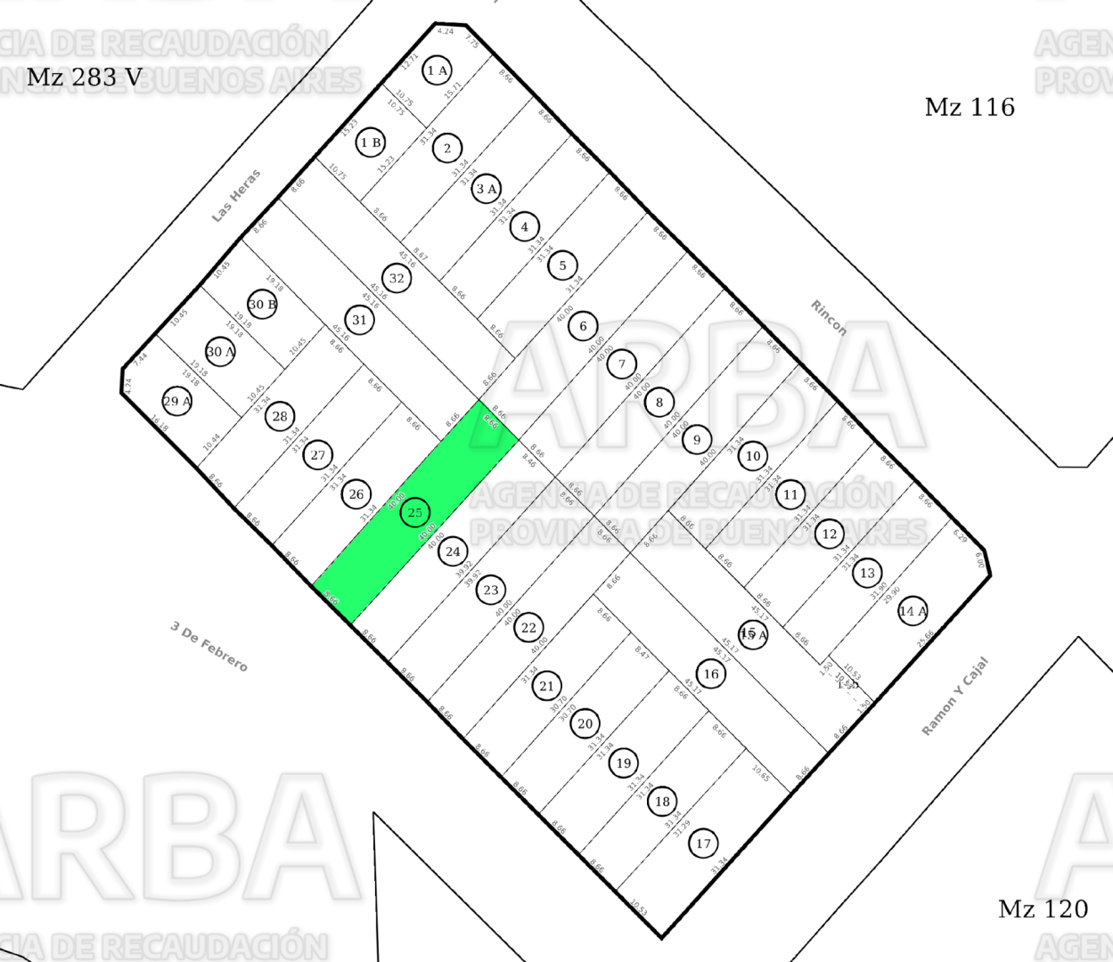 Terreno en Venta en Tres De Febrero 320, La Falda, Bahía Blanca - Bahía Blanca Propiedades | SITIO OFICIAL l