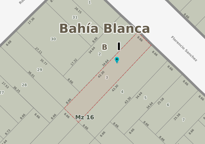 Terreno en Venta en Florencio Sanchez 160, Napostá, Bahía Blanca - Bahía Blanca Propiedades | SITIO OFICIAL l
