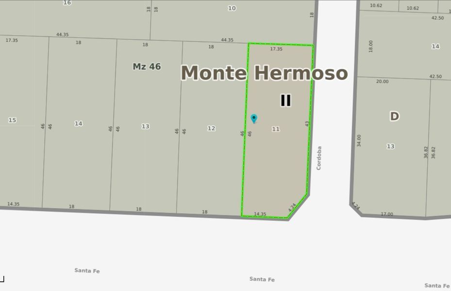 Terreno en Venta en Av. Zucchiatti Y Córdoba, Dufaur, Monte Hermoso - Bahía Blanca Propiedades | SITIO OFICIAL l