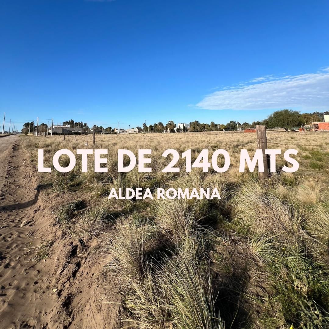 Terreno en Venta en MAYOR DE ELIAS 1500, Aldea Romana, Bahía Blanca - Bahía Blanca Propiedades | SITIO OFICIAL l