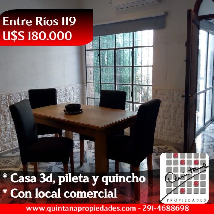 Casa en Venta en Entre Rios 119, Pacifico, Bahía Blanca - Bahía Blanca Propiedades | SITIO OFICIAL l