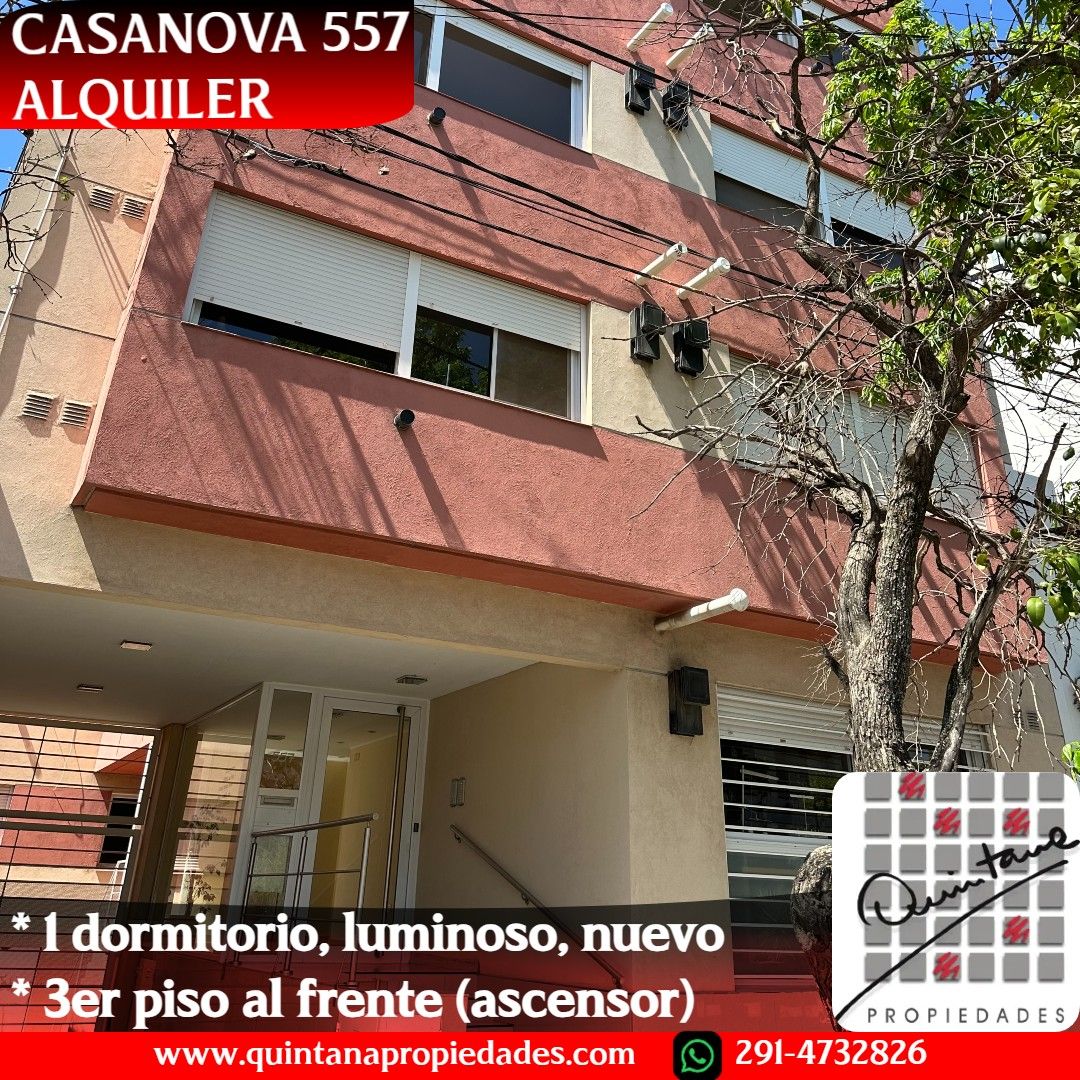Departamento en Alquiler en Casanova 557, Universitario, Bahía Blanca - Bahía Blanca Propiedades | SITIO OFICIAL l