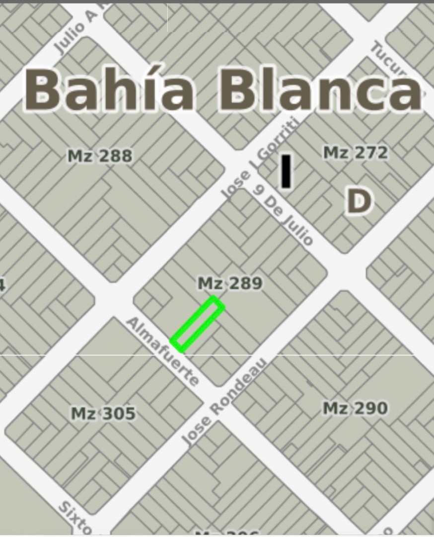Terreno en Venta en ALMAFUERTE 243-OPORTUNIDAD CONSTRUCTORAS, Mariano Moreno, Bahía Blanca - Bahía Blanca Propiedades | SITIO OFICIAL l