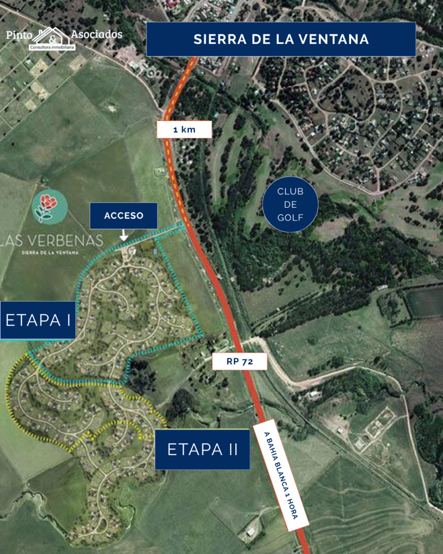 Terreno en Venta en KM 72, Las Verbenas , Sierra de  la Ventana - Bahía Blanca Propiedades | SITIO OFICIAL l