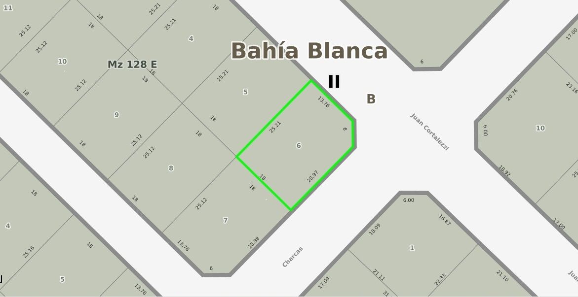 Terreno en Venta en Charcas Y Cortalezzi, Las Acacias, Bahía Blanca - Bahía Blanca Propiedades | SITIO OFICIAL l
