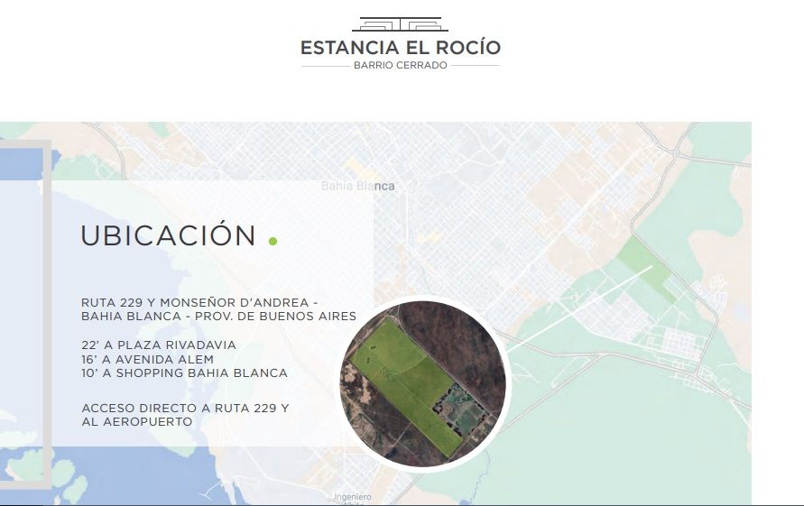 Terreno en Venta en Ruta 229,  Bahía Blanca - Bahía Blanca Propiedades | SITIO OFICIAL l