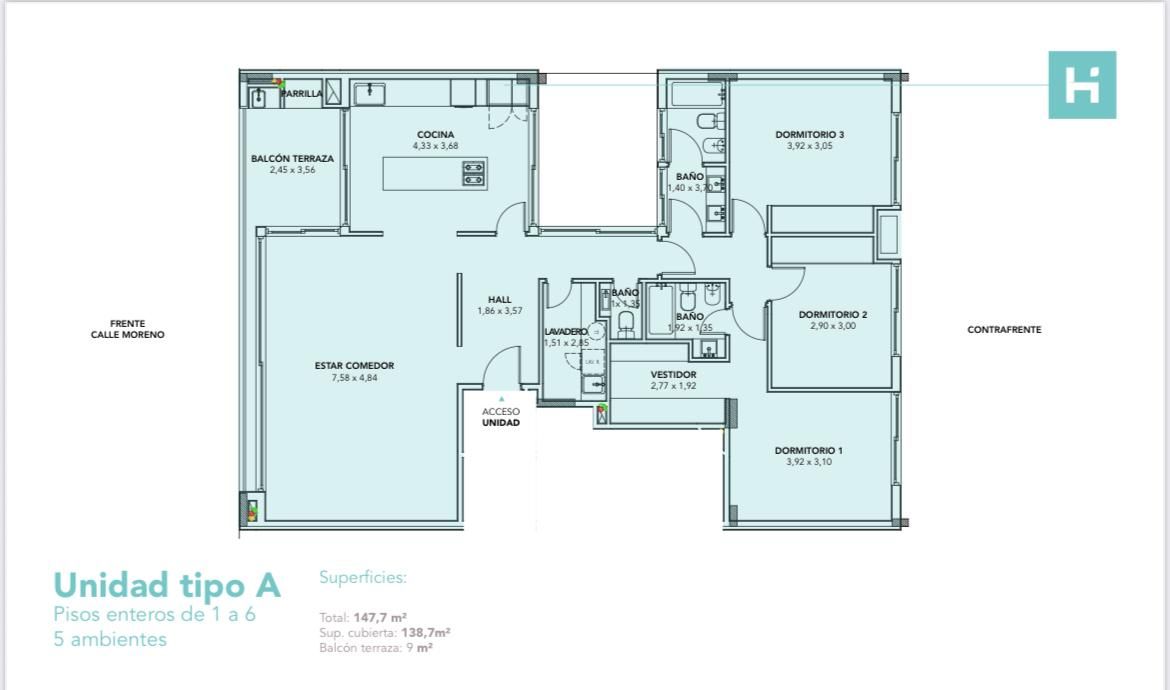 Piso en Venta en Lamadrid 336, Centro, Bahía Blanca - Bahía Blanca Propiedades | SITIO OFICIAL l