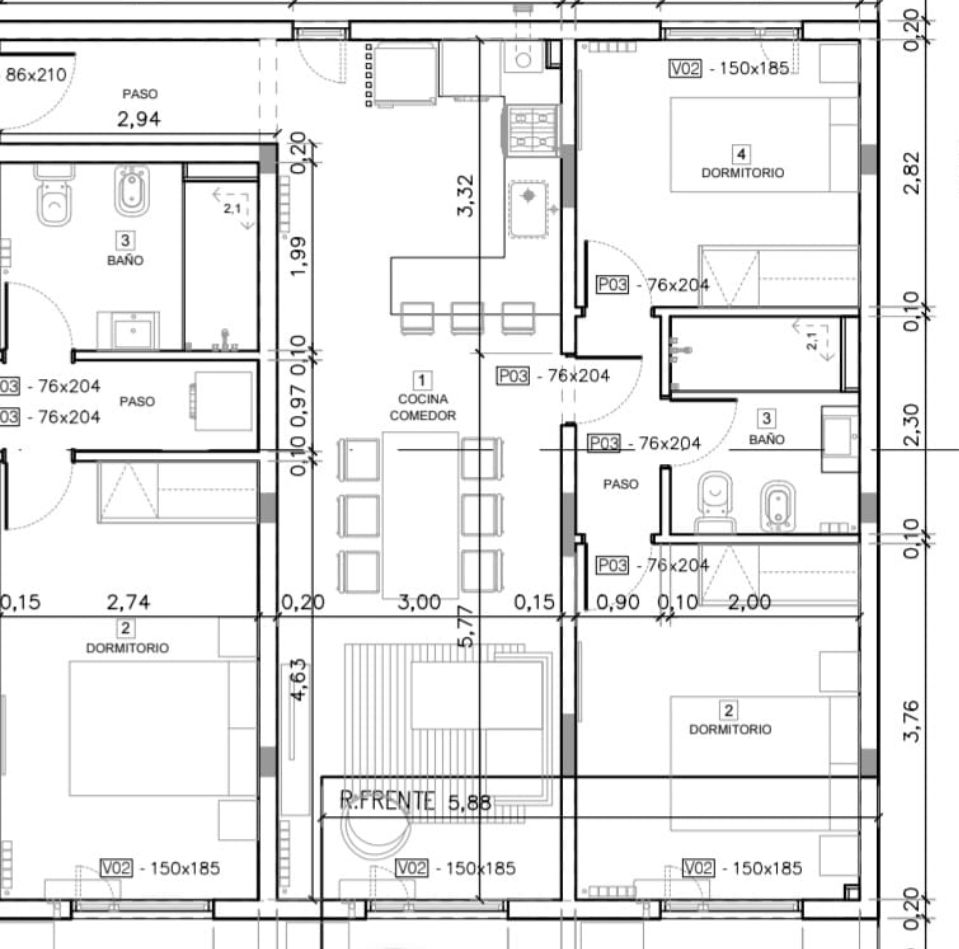 Departamento  - Fideicomiso en 12 De Octubre 2290, Villa del Parque, Bahía Blanca - Bahía Blanca Propiedades | SITIO OFICIAL l