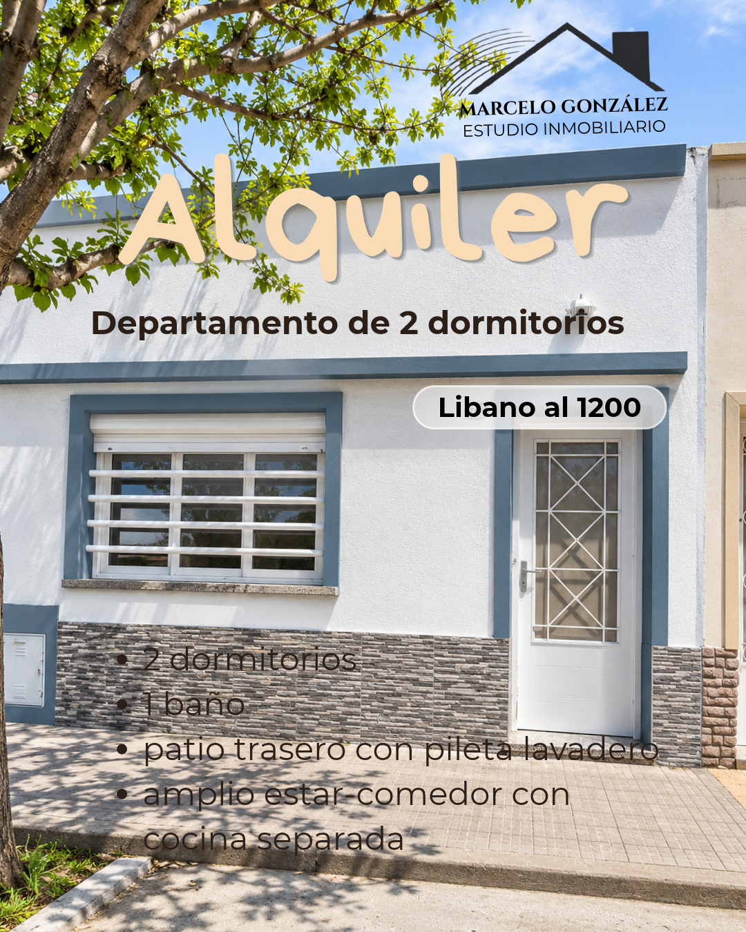 Casa en Alquiler en Libano 1214,  Bahía Blanca - Bahía Blanca Propiedades | SITIO OFICIAL l