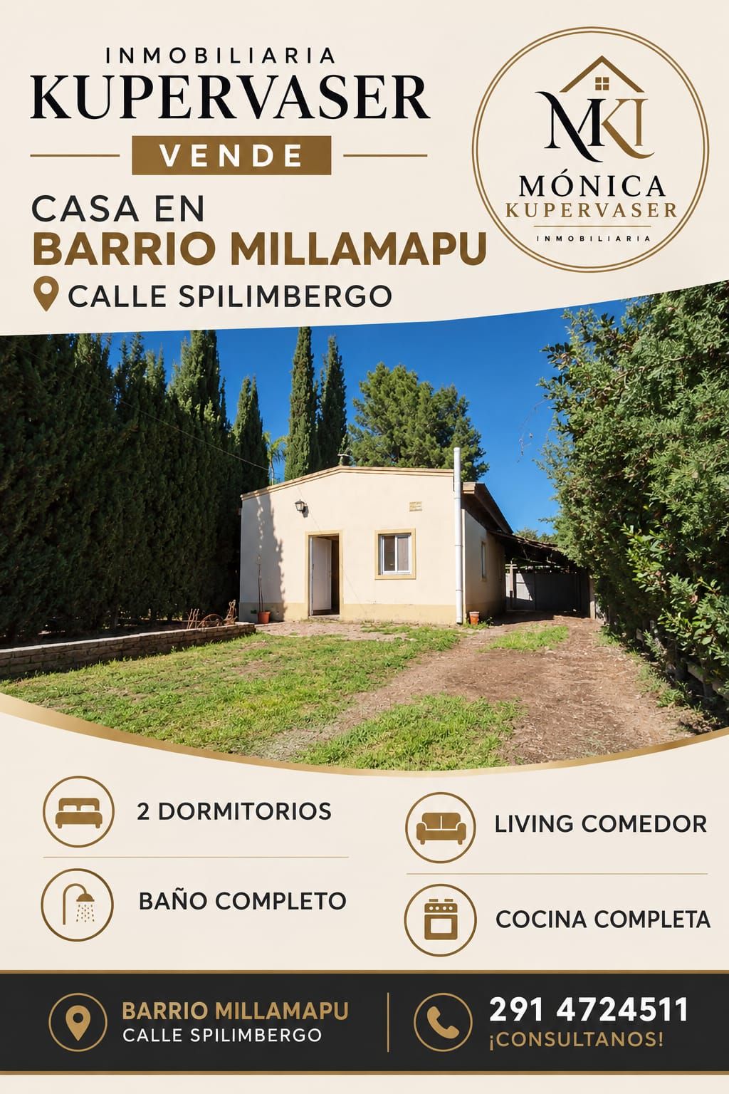 Casa en Venta en Spirinburgo 1800, Millamapu, Bahía Blanca - Bahía Blanca Propiedades | SITIO OFICIAL l