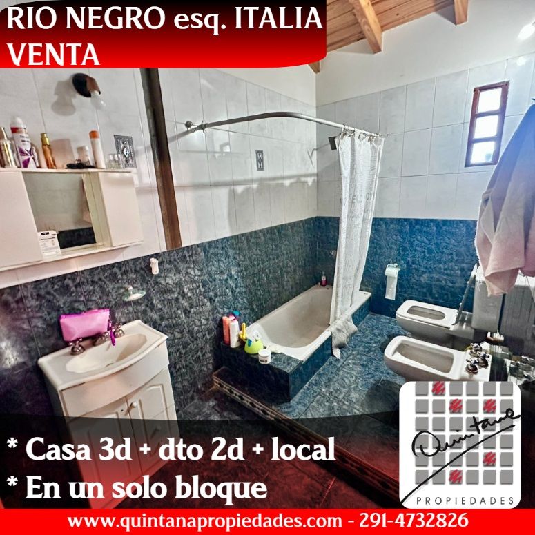 Casa con Local en Venta en Italia Y Rio Negro, Pedro Pico, Bahía Blanca - Bahía Blanca Propiedades | SITIO OFICIAL l