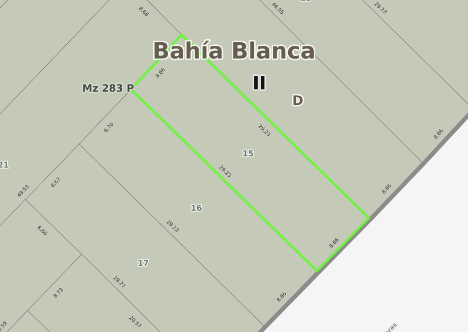 Terreno en Venta en Las Heras 1140, La Falda, Bahía Blanca - Bahía Blanca Propiedades | SITIO OFICIAL l