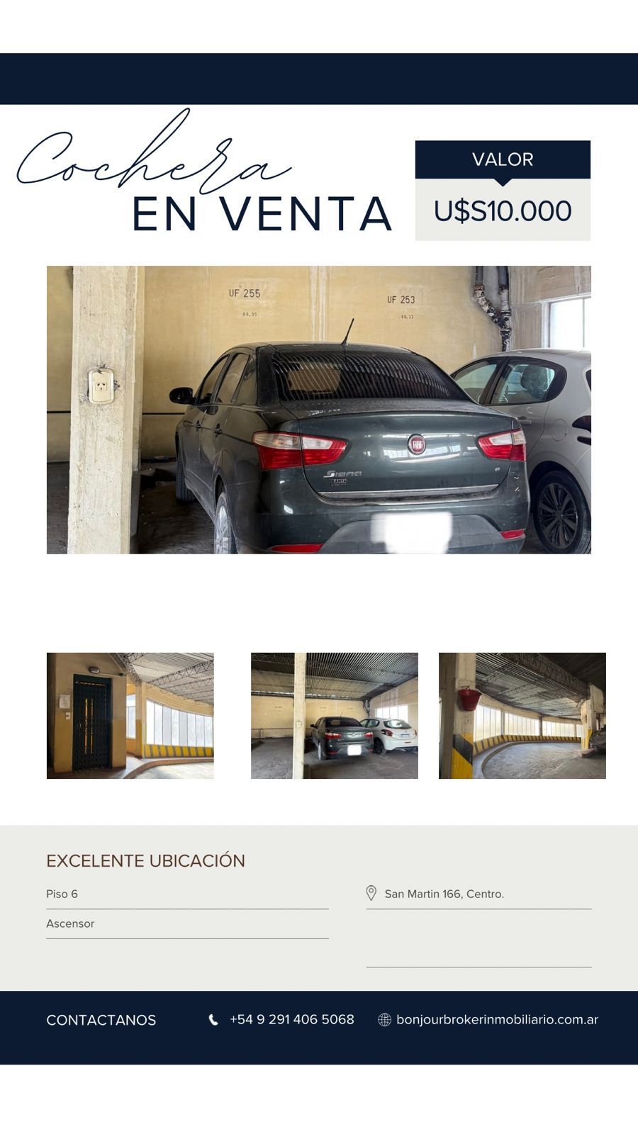 Cochera en Venta en San Martín 166, Centro, Bahía Blanca - Bahía Blanca Propiedades | SITIO OFICIAL l