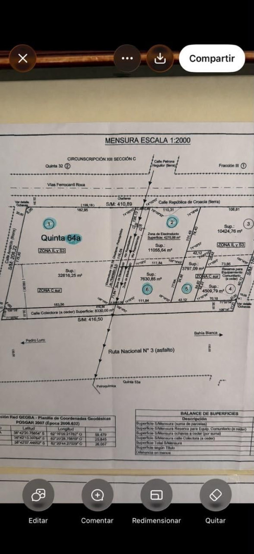 Terreno en Venta en Ruta 3 Sur ,  Bahía Blanca - Bahía Blanca Propiedades | SITIO OFICIAL l