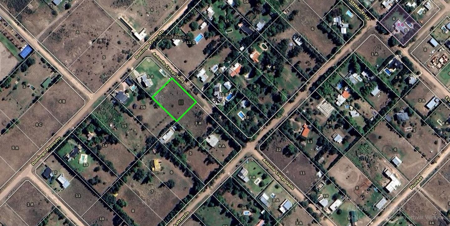 Terreno en Venta en Crespi Valls 3700, Villa Belgrano, Bahía Blanca - Bahía Blanca Propiedades | SITIO OFICIAL l