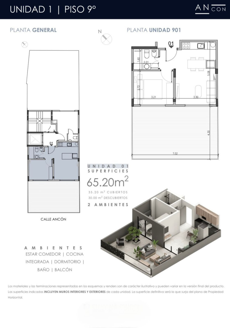 Departamento en Venta en ANCON 5300, Palermo, CABA - Bahía Blanca Propiedades | SITIO OFICIAL l