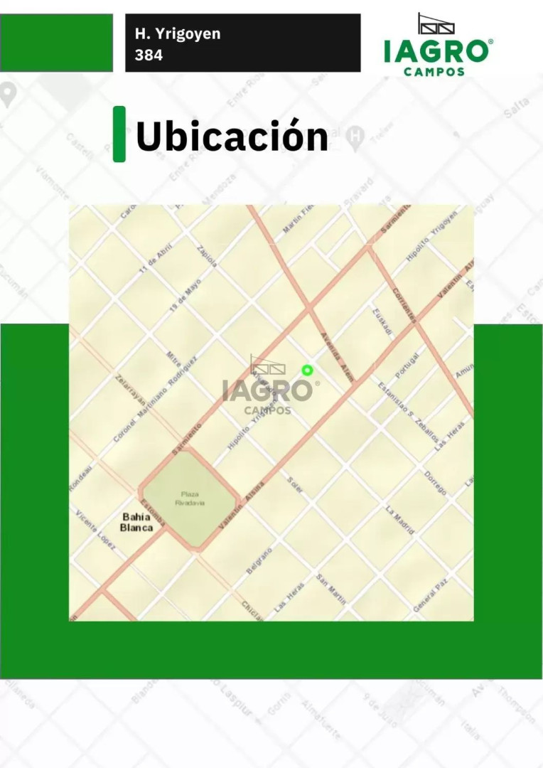 Departamento en Venta en Hipolito Yrigoyen 384, Centro, Bahía Blanca - Bahía Blanca Propiedades | SITIO OFICIAL l