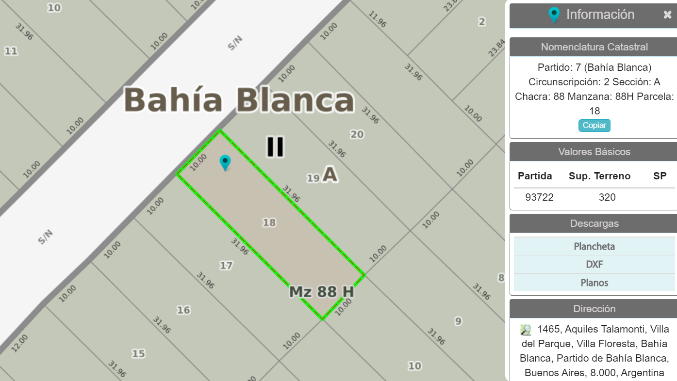 Terreno en Venta en Aquiles Talamonti 1451, Villa del Parque, Bahía Blanca - Bahía Blanca Propiedades | SITIO OFICIAL l