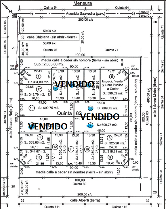 Terreno en Venta en Ricardo Rojo 300,  Cabildo - Bahía Blanca Propiedades | SITIO OFICIAL l