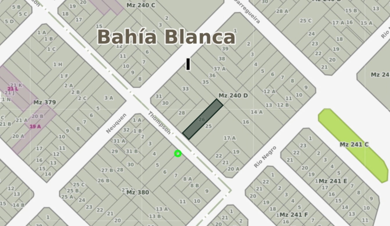 Terreno en Venta en Thompson 1350, Pedro Pico, Bahía Blanca - Bahía Blanca Propiedades | SITIO OFICIAL l