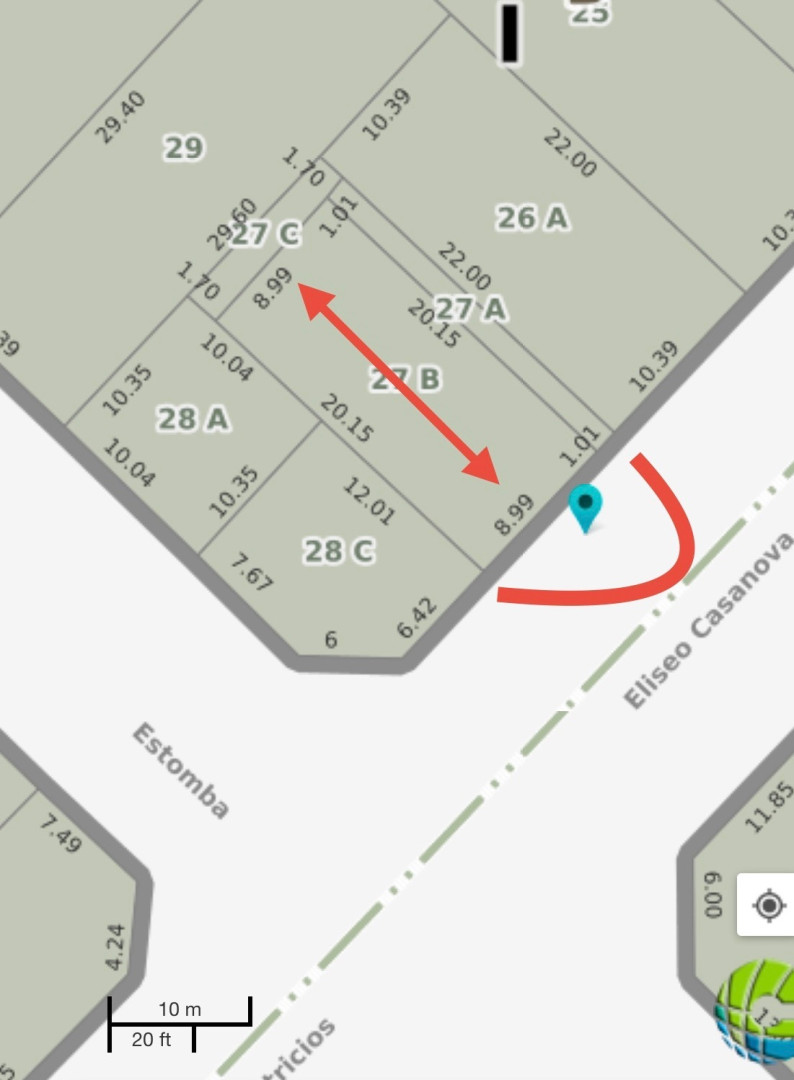 Terreno en Venta en Casanova 8, Centro, Bahía Blanca - Bahía Blanca Propiedades | SITIO OFICIAL l