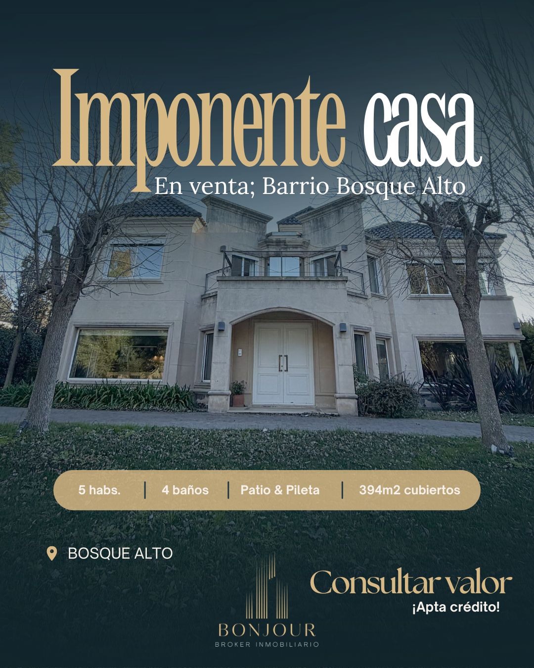 Casa en Venta en Bosque Alto , Bosque Alto, Bahía Blanca - Bahía Blanca Propiedades | SITIO OFICIAL l