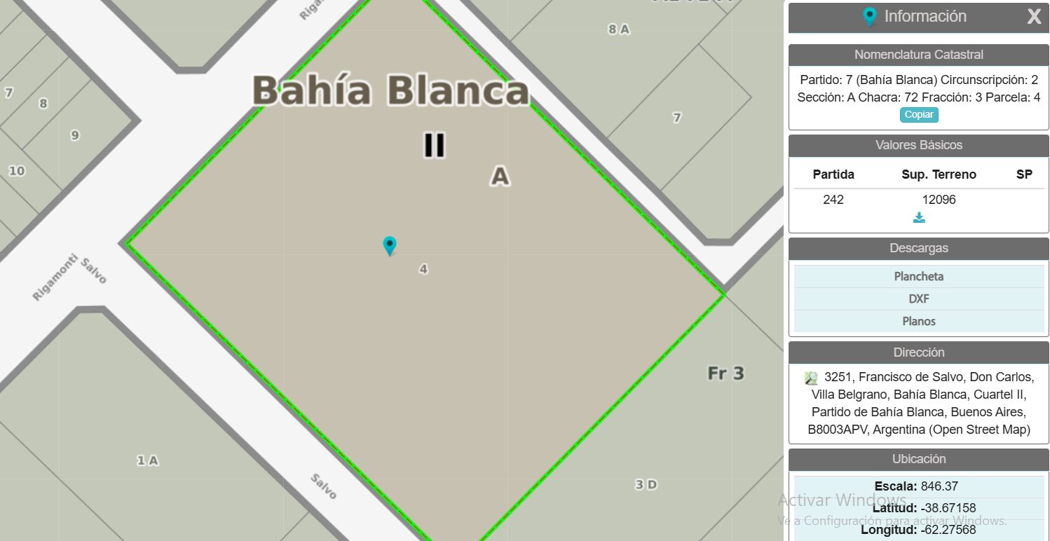 Terreno en Venta en Esteban Rigamonti Y Francisco P. De Salvo ,  Bahía Blanca - Bahía Blanca Propiedades | SITIO OFICIAL l