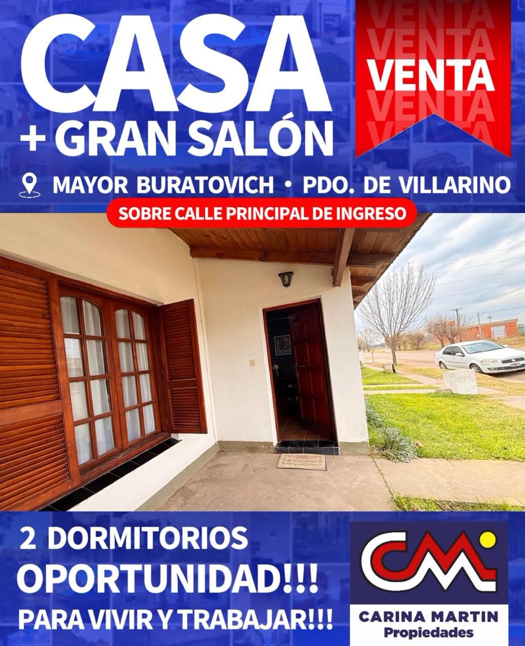 Casa en Venta   Mayor Buratovich - Bahía Blanca Propiedades | SITIO OFICIAL l